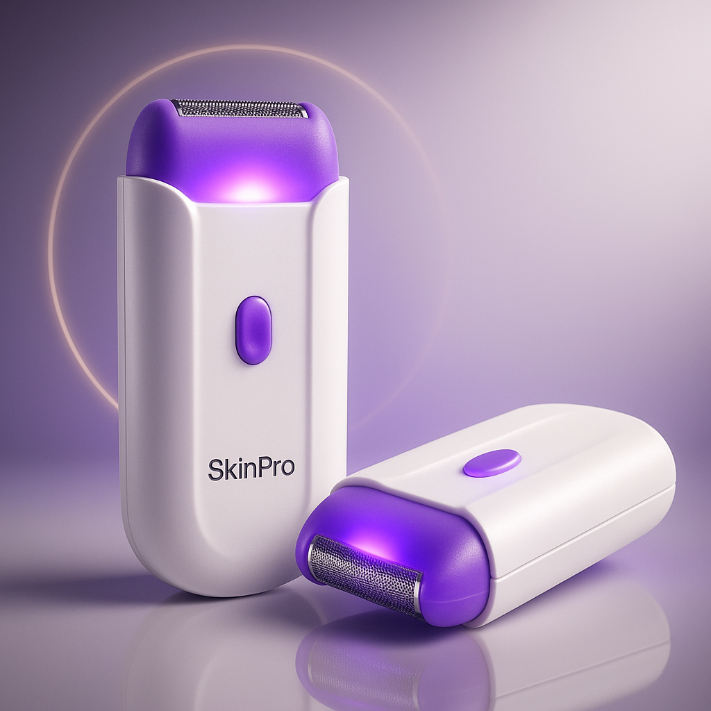 SkinPro™ - Depiladora Elétrica Laser com Luz LED Indolor