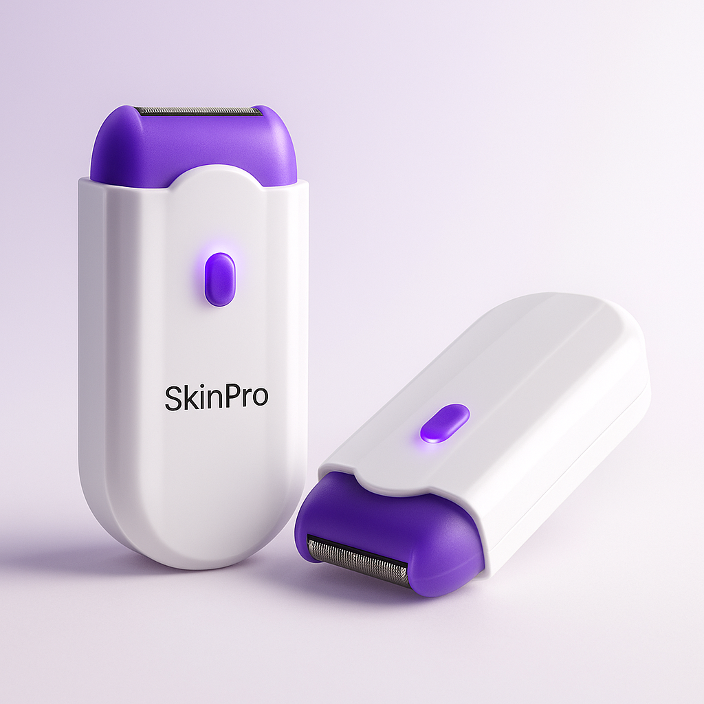 SkinPro™ - Depiladora Elétrica Laser com Luz LED Indolor