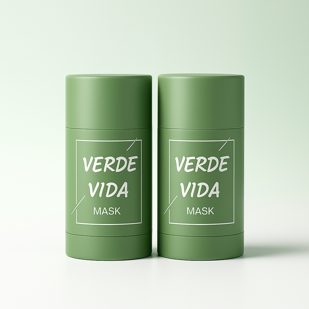 VerdeVida™ | Mascarilha Rejuvenescedora de Chá Verde