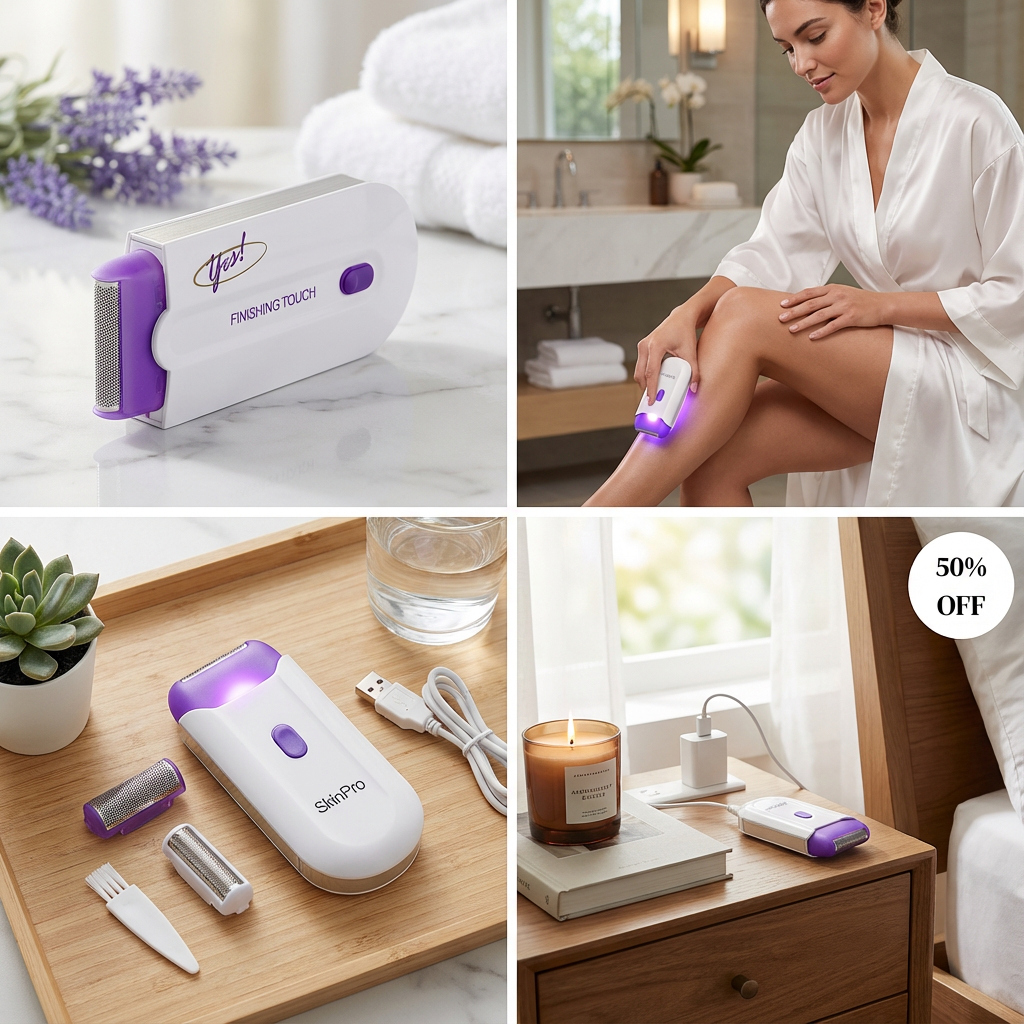 SkinPro™ - Depiladora Elétrica Laser